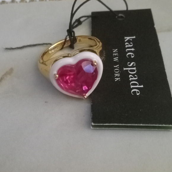 Kate Spade Sweetheart Signet Ring - Picture 3 of 11